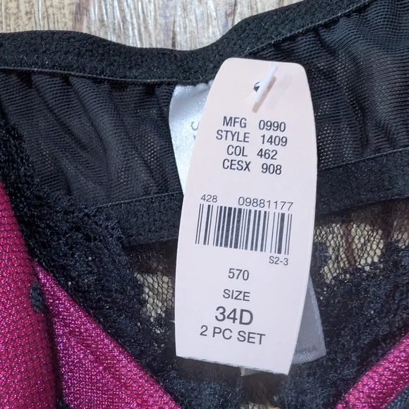 Vintage Victoria's Secret Sexy Little Things Babydoll 34D Y2K 2000s Coquette NWT - Picture 2 of 11